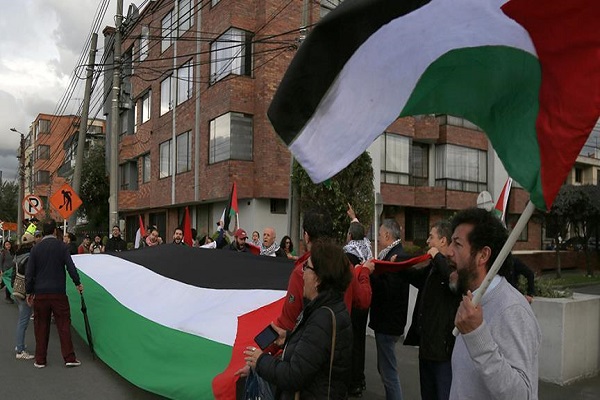ABD'nin Kudüs kararı Kolombiya'da protesto edildi
