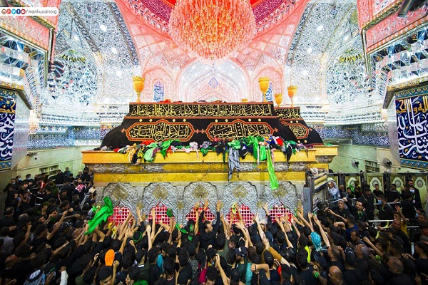 Imam Hussain (AS) Shrine on eve of Arbaeen