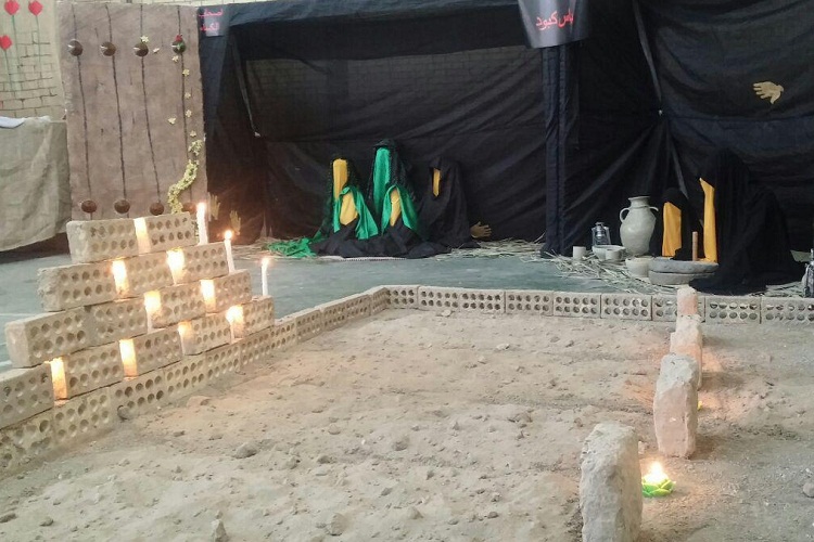 برپایی نمایشگاه &laquo;یاس کبود&raquo; در سراوان