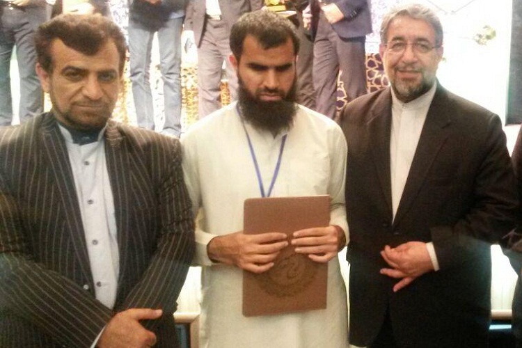 دانشجوی روشندل چابهاری، رتبه اول حفظ قرآن را کسب کرد