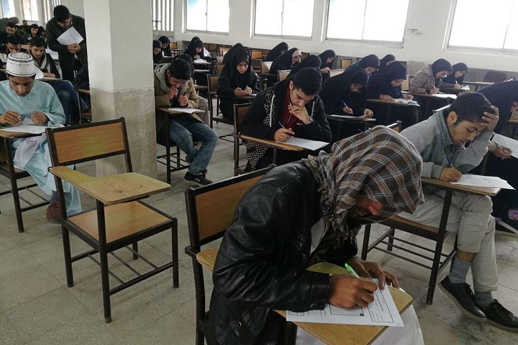 تصاویری از آزمون جشنواره مکارم الاخلاق در دانشگاه سیستان و بلوچستان