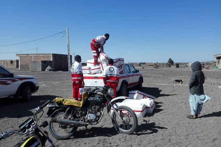 امدادرسانی به سیل‌زدگان سیستان‌وبلوچستان در قاب تصویر