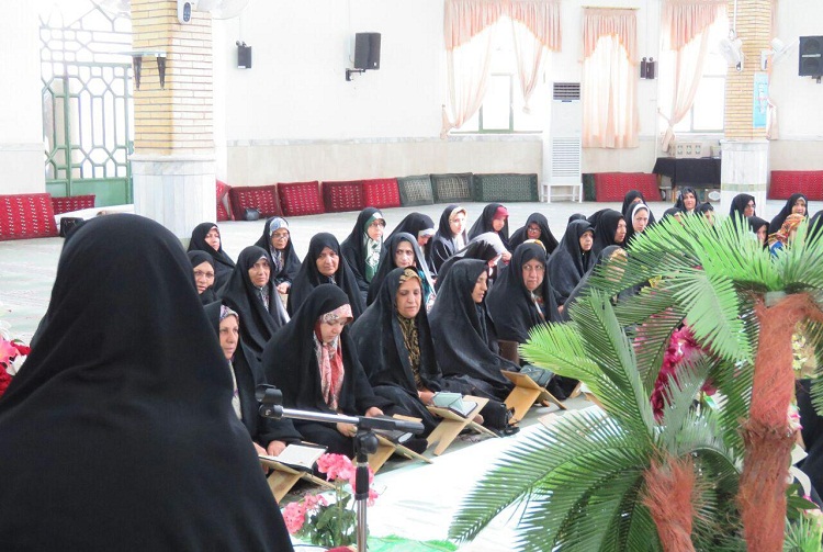 تصاویری از محفل جزء خوانی قرآن در زاهدان