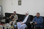 عکس | دیدار فرمانده تیپ نیروهای مخصوص 110 سلمان فارسی با خانواده شهدا