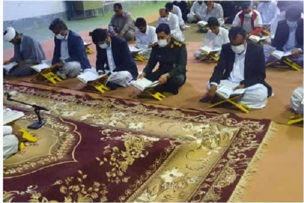 محفل انس با قرآن به میزبانی سپاه مهرستان برگزارشد