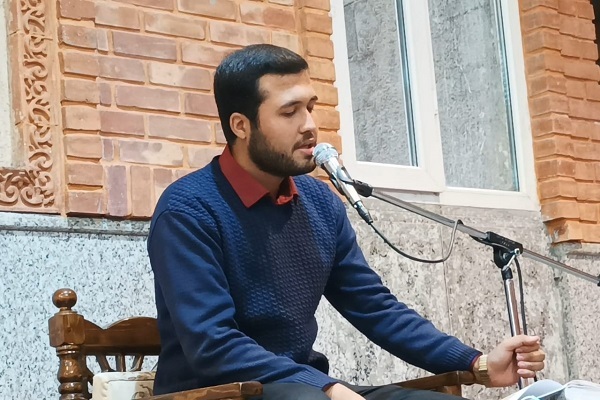 فرازی از تلاوت «سیدعلی سجادهاشمی» از سوره بلد + فیلم