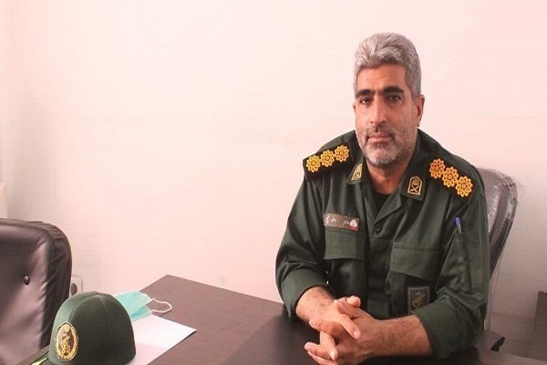 سرهنگ سارانی فرمانده سپاه شهرستان چابهار