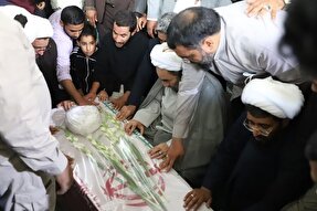 عکس | تشییع پیکر پاک امام جماعت مسجد مولای متقیان زاهدان