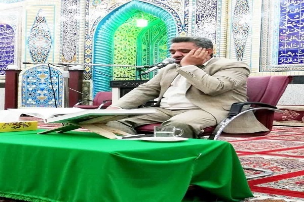 غلامرضا آمیغ زاده معاون پژوهشی مجمع قرآنی خادم الرضا (ع)