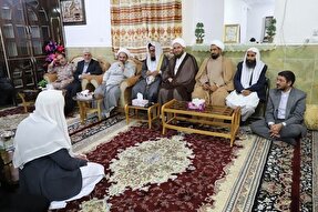 عکس | دیدار حجت‌الاسلام حاج‌ علی‌اکبری با علمای اهل سنت سراوان