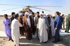 عکس | دیدار حجت‌الاسلام حاج‌علی‌اکبری با مردم دلگان