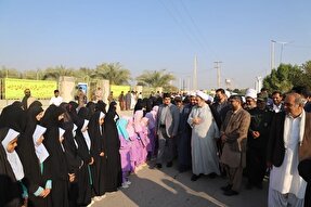 عکس | سفر امام جمعه زاهدان به ایرانشهر و جلگه چاه‌هاشم