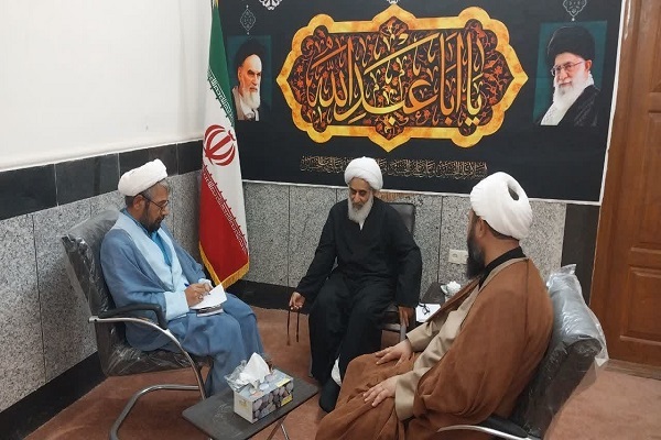 دیدار امام جمعه زابل با مدیرخانه قرآن و عترت زابل