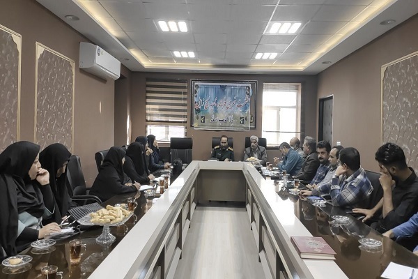 نشست فرماند سپاه زابل با اصحاب رسانه