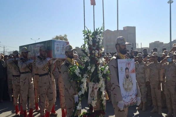 تشییع پیکر شهید قائم وکیلی ملاشاهی