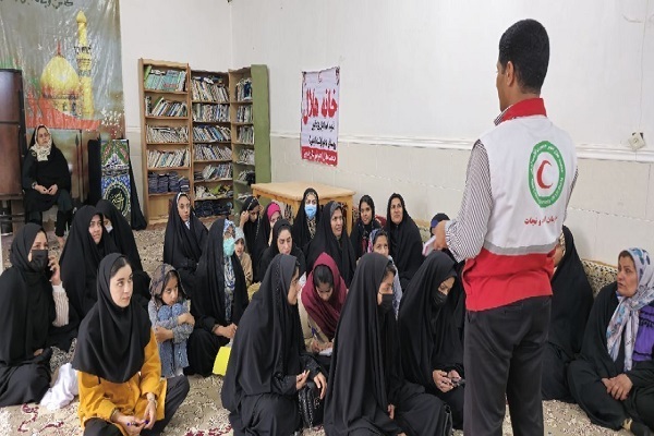 اجرای «نذر خدمت» جمعیت هلال احمر در زاهدان