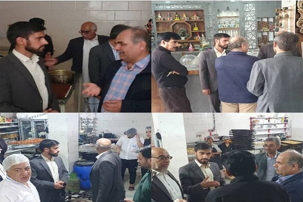 بازدید دادستان خاش از صنوف