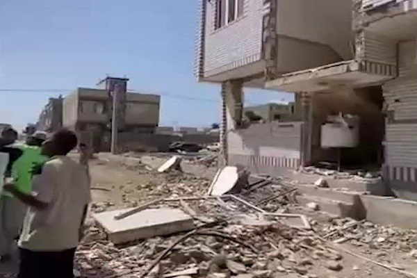 انفجار بمب صوتی