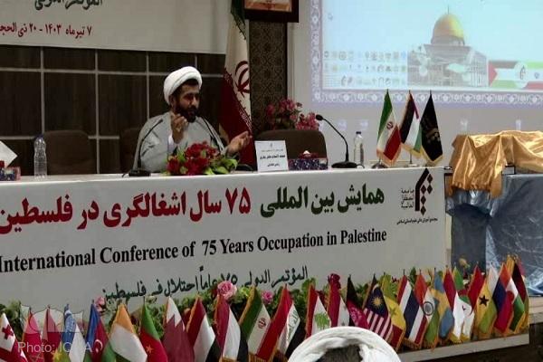 دفاع از مسئله فلسطین یک موضوع اعتقادی است