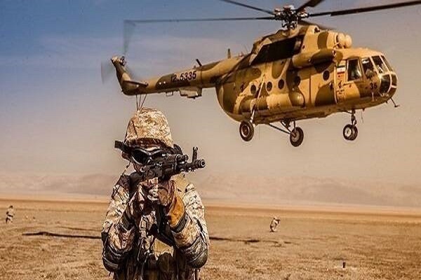 هلیکوپتر در رزمایش هلیکوپتر در رزمایش