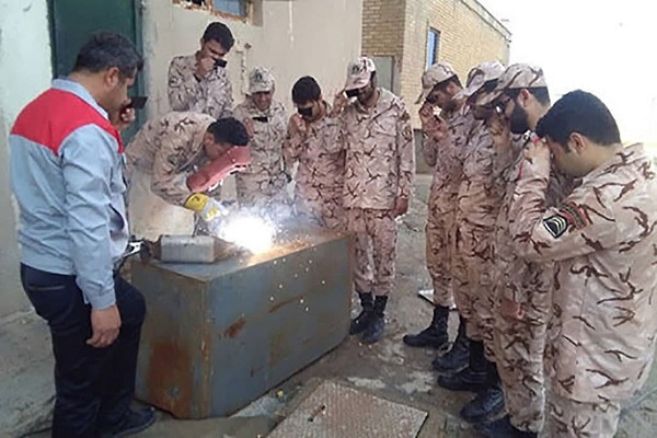 جوشکاری سربازان