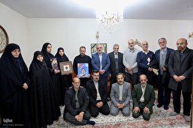 دیدار با خانواده شهید علیرضا شاهزاده