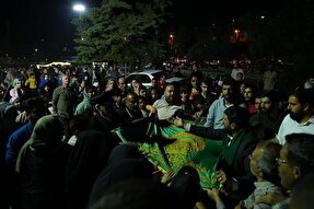 عکس | جشن مردمی زیر سایه خورشید به‌مناسبت میلاد امام رضا (ع)