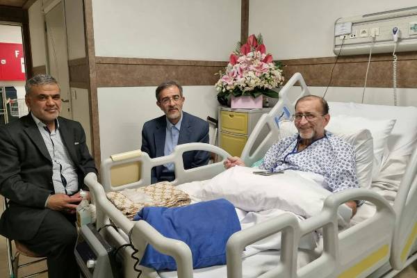 عیادت رئیس جهاددانشگاهی از مجتبی رحماندوست