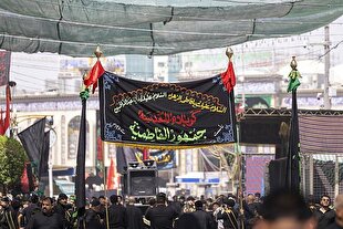 آغاز عزاداری حسینی در بین‌الحرمین + عکس