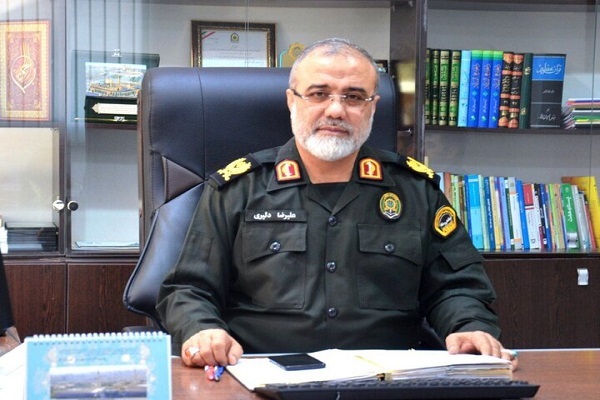 سردار دلیری جانشین انتظامی سیستان و بلوچستان