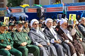 عکس | مراسم سالگرد شهادت سیدحسن نصرالله در تبریز