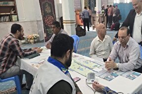 ایستگاه «نذر سلامت» در دانشگاه علوم پزشکی جندی‌شاپور اهواز برگزار شد