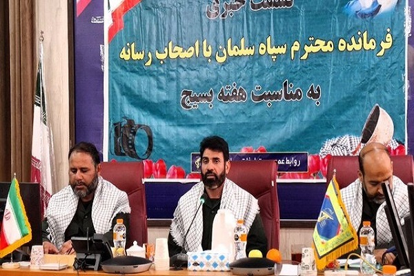 سردار علی ثمره حسینی معاون هماهنگ کننده سپاه سلمان سیستان و بلوچستان