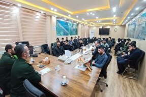 برگزاری محفل قرآنی با حضور عوامل برنامه محفل در بندرانزلی