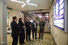 بازدید دبیرکل نهاد کتابخانه‌های عمومی کشور از ایکنا