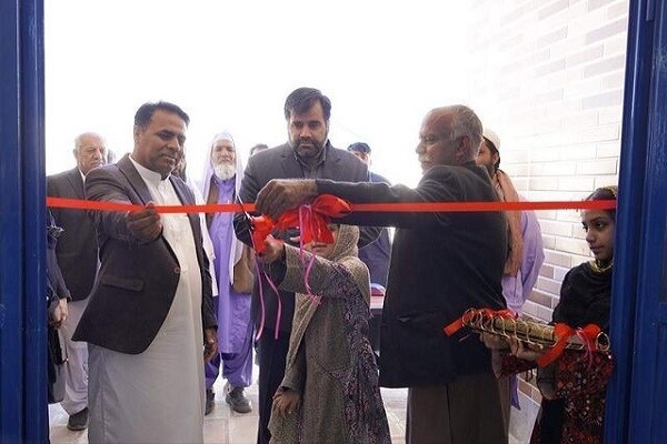 بهره‌برداری از یک مدرسه دخترانه در نصرت‌آباد سیستان‌وبلوچستان