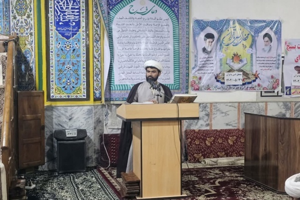 حجت الاسلام بامری رئیس اداره اوقاف زابل