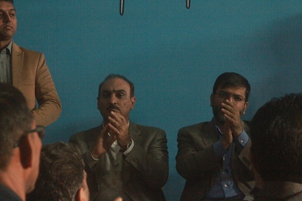 سمت راست: دکتر محمد سرگزی
سمت چپ: پرفسور فرهاد شهرکی