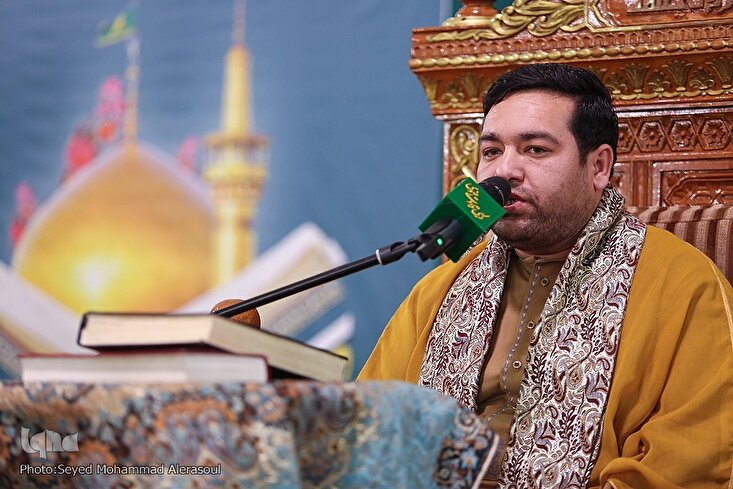 د سید جواد حسینی په غږ د آل عمران سورې د آیتونو تلاوت