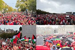 Hollanda’da 250 bin kişi hükümetin İsrail politikasını protesto etti